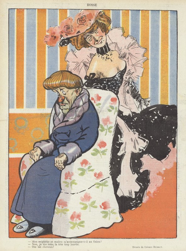 Illustratie voor Le Rire door Leonce Burret