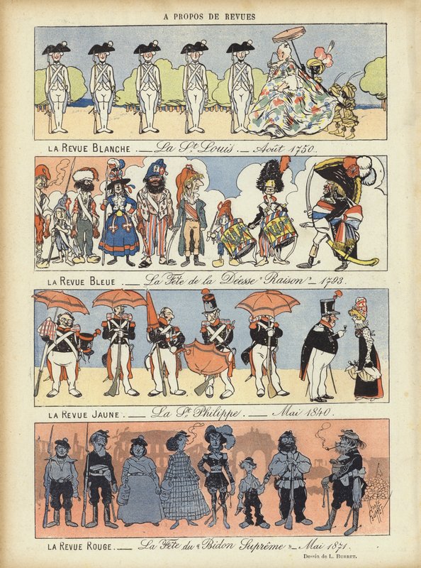 Illustratie voor Le Rire door Leonce Burret