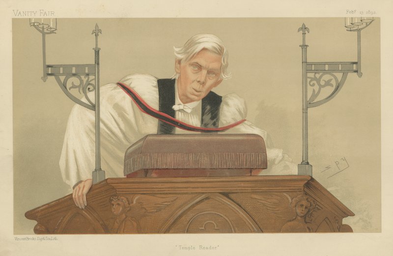 Canon Alfred Ainger door Leslie Matthew Ward