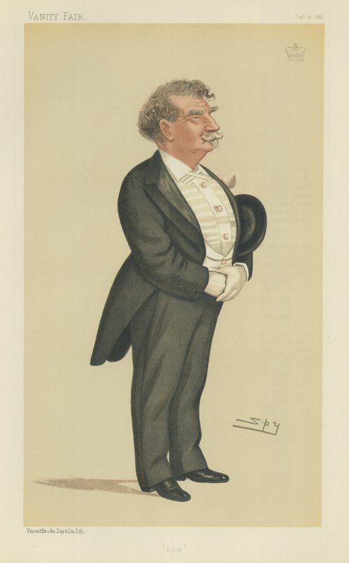 Charles Towry-Law, De Lord Ellenborough door Leslie Matthew Ward