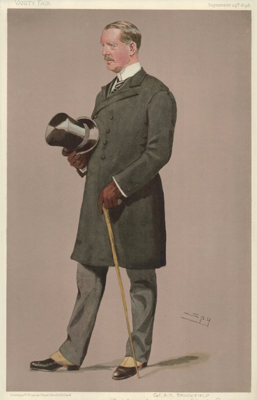 Kolonel Arthur Montagu Brookfield door Leslie Matthew Ward