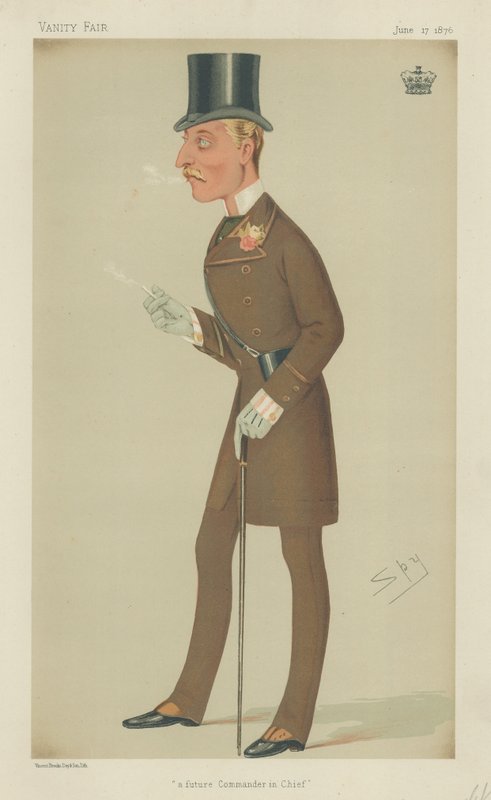 Zijne Koninklijke Hoogheid de Hertog van Connaught door Leslie Matthew Ward