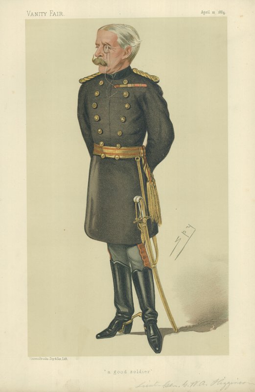 Luitenant-generaal George Wentworth Alexander Higginson door Leslie Matthew Ward