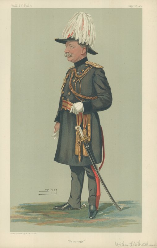Generaal-majoor H D Hutchinson door Leslie Matthew Ward