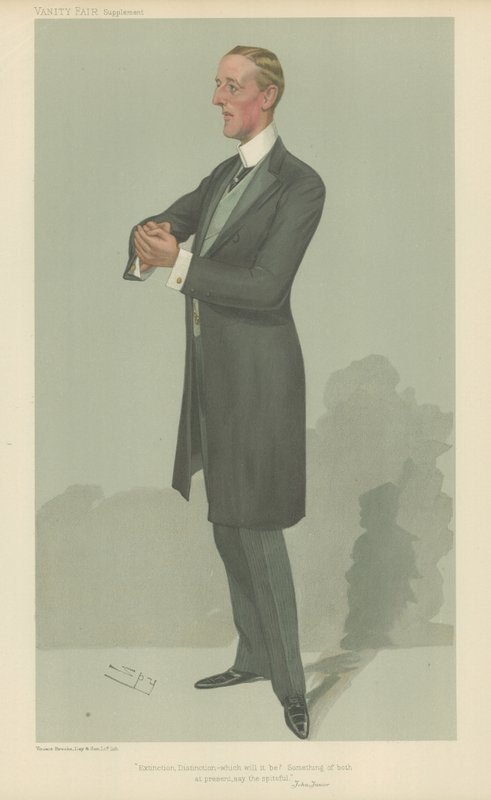 Majoor J E B Seely door Leslie Matthew Ward