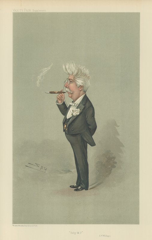 De Heer Henry W Lucy door Leslie Matthew Ward