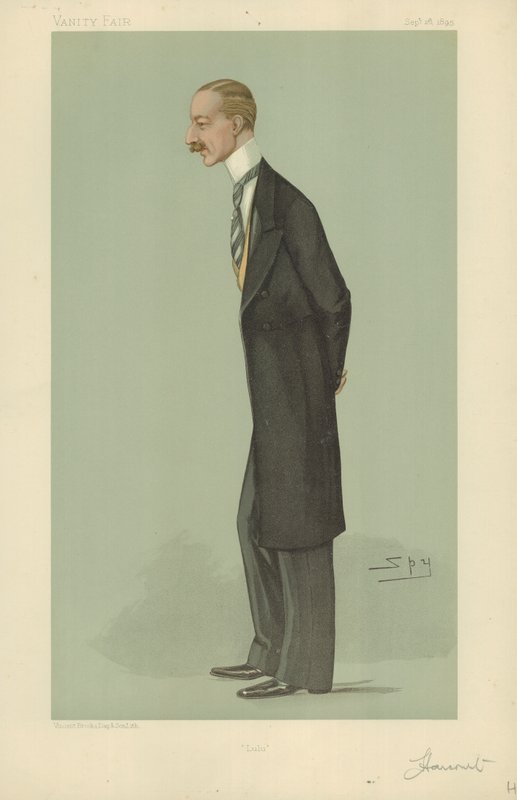 Mr. Lewis Vernon Harcourt door Leslie Matthew Ward