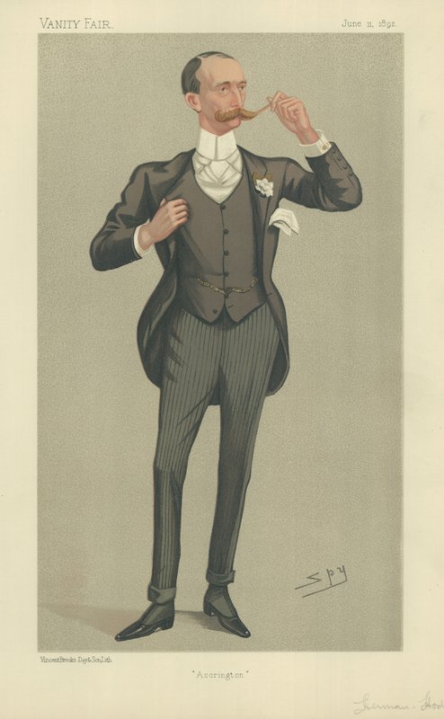 De heer Robert Trotter Hermon-Hodge door Leslie Matthew Ward