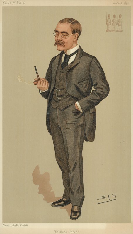 De heer Rudyard Kipling door Leslie Matthew Ward