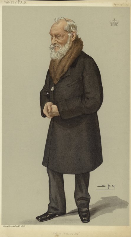 Portret van William Thomson, Baron Kelvin door Leslie Matthew Ward