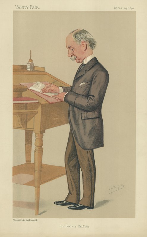 Sir Francis Knollys door Leslie Matthew Ward