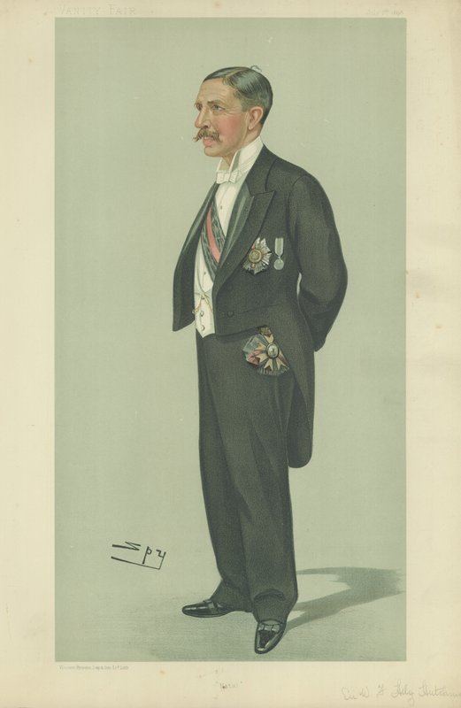 De Eerwaarde Sir Walter Francis Hely-Hutchinson door Leslie Matthew Ward