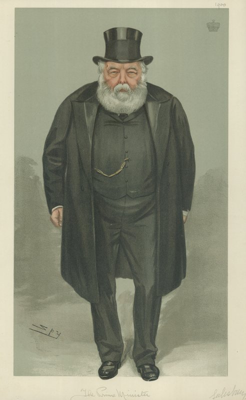 De Markies van Salisbury door Leslie Matthew Ward