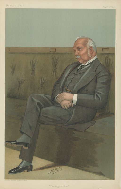 De zeer eerbiedwaardige Henry Campbell-Bannerman door Leslie Matthew Ward