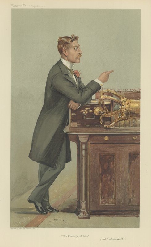 De Zeer Eerwaarde Hugh Oakeley Arnold-Foster door Leslie Matthew Ward