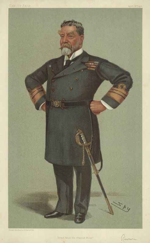 Vice-admiraal Sir Henry Holdsworth Rawson door Leslie Matthew Ward
