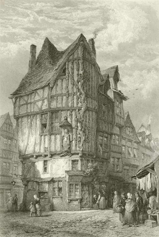 Huis van de Boom van Jesse, Joigny door Lewis John Wood