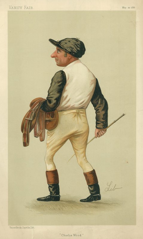 Charles Wood, Charlie Wood, 22 mei 1886, Vanity Fair cartoon door Liborio Prosperi