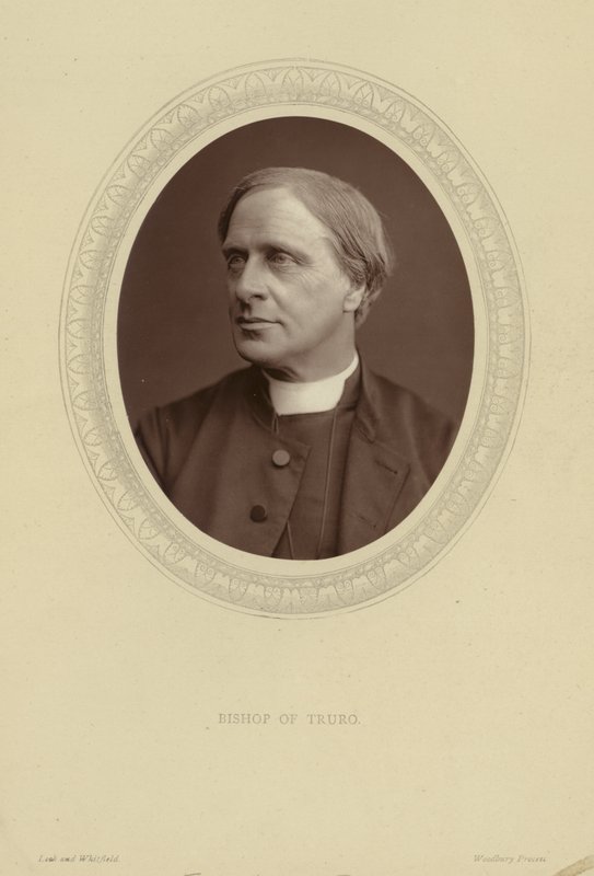 Portret van Edward Benson, Bisschop van Truro door Lock and Whitfield