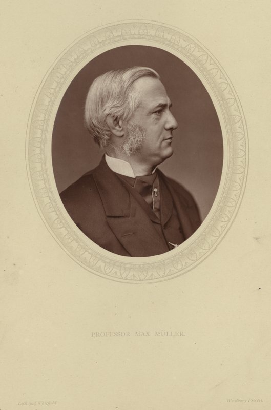 Portret van Max Muller door Lock and Whitfield