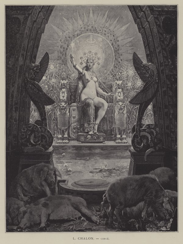 Circe door Louis Chalon