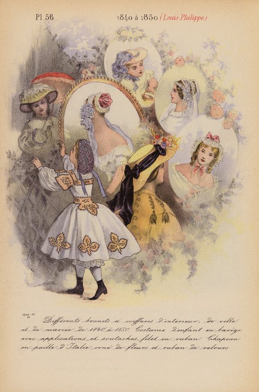 Franse mode: 1840 tot 1850, Louis-Philippe door Louis Colas
