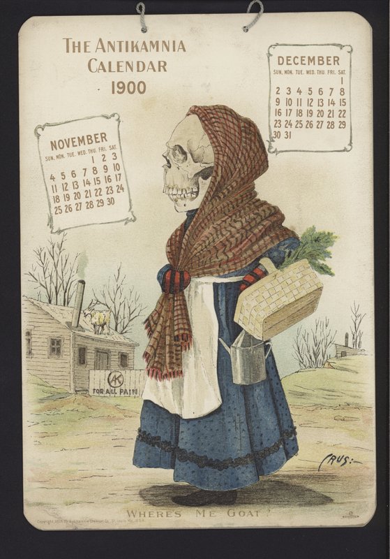 Illustratie voor Antikamnia Kalender door Louis Crucius or Crusuius