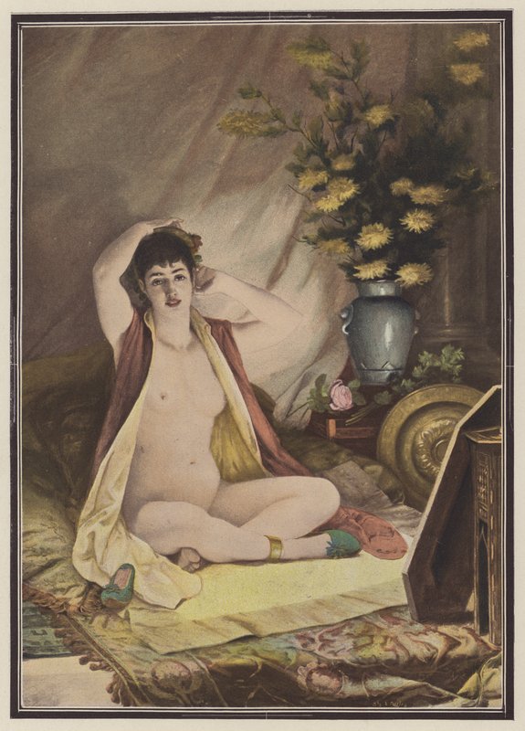 Voor de spiegel door Louis Jacquesson de La Chevreuse