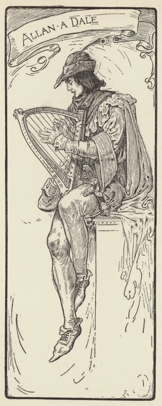 Allan a Dale door Louis John Rhead