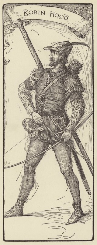 Robin Hood door Louis John Rhead