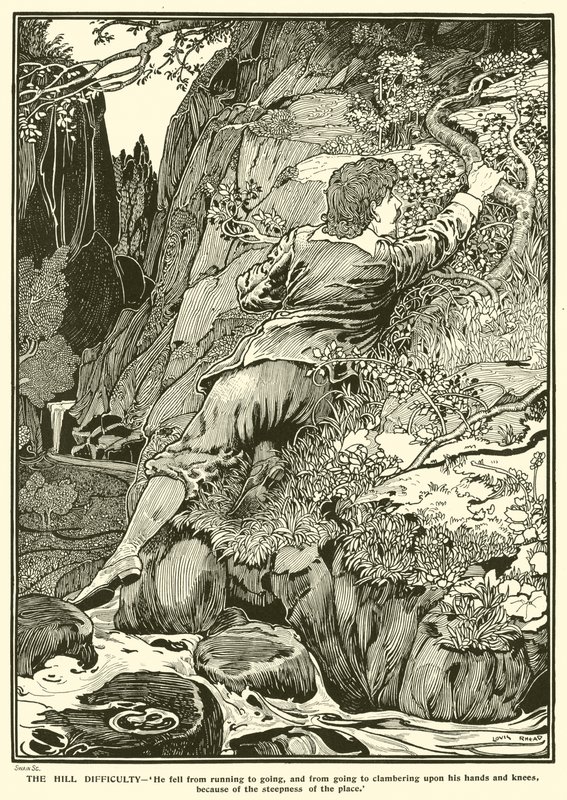 De Heuvel Moeilijkheid door Louis John Rhead