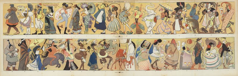 Illustratie voor Le Rire door Lucien Metivet