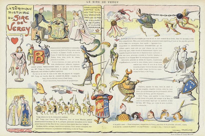 Illustratie voor Le Rire door Lucien Metivet