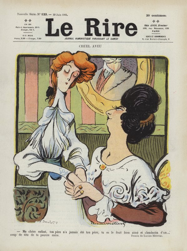 Illustratie voor Le Rire door Lucien Metivet
