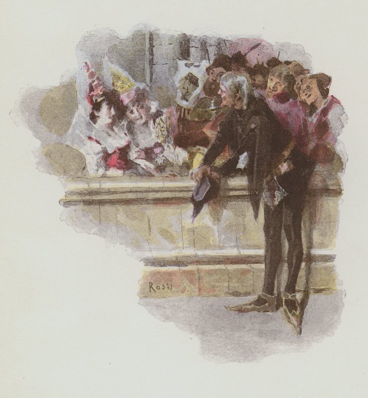 Illustratie voor Notre-Dame De Paris door Victor Hugo door Lucius Rossi