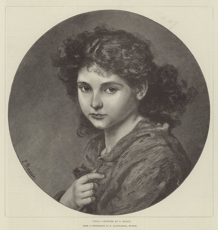 Nina door Ludwig Knaus