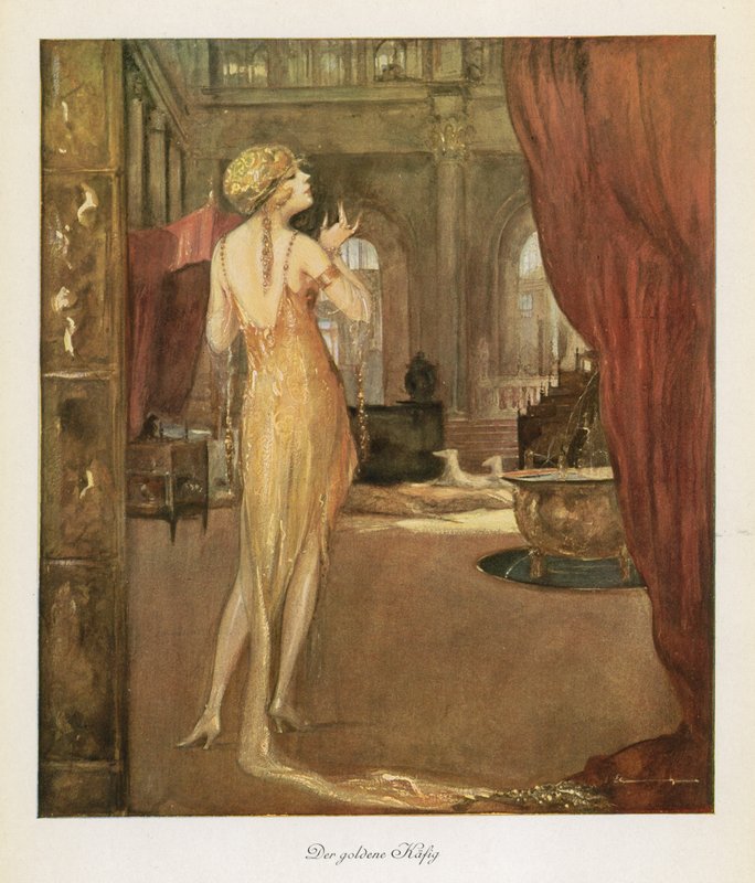 De Gouden Kooi door Ludwig Lutz Ehrenberger