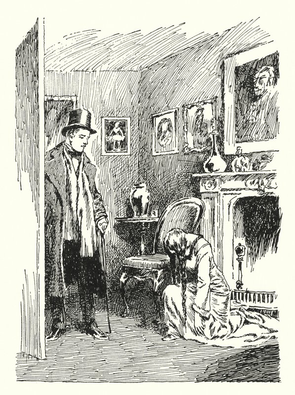 Illustratie voor The Picture of Dorian Gray door Oscar Wilde door Lui Trugo