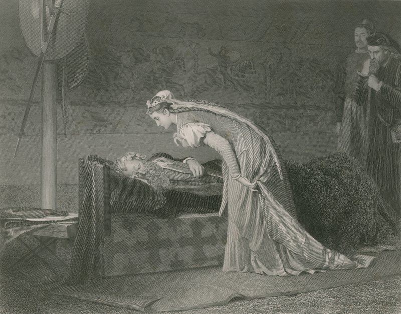 Lear en Cordelia, Koning Lear door Marcus Stone