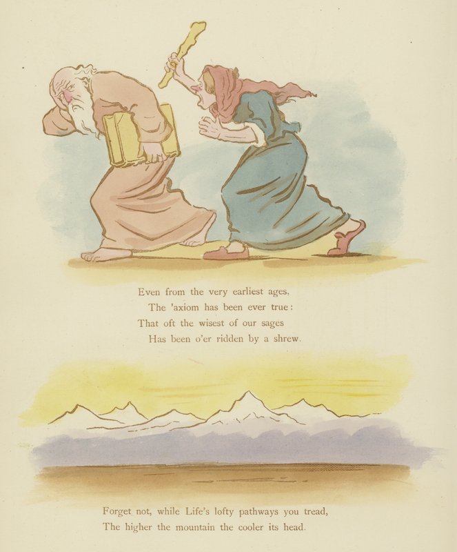 Pagina uit Symbolen en Metaforen door Cynicus door Martin Cynicus Anderson