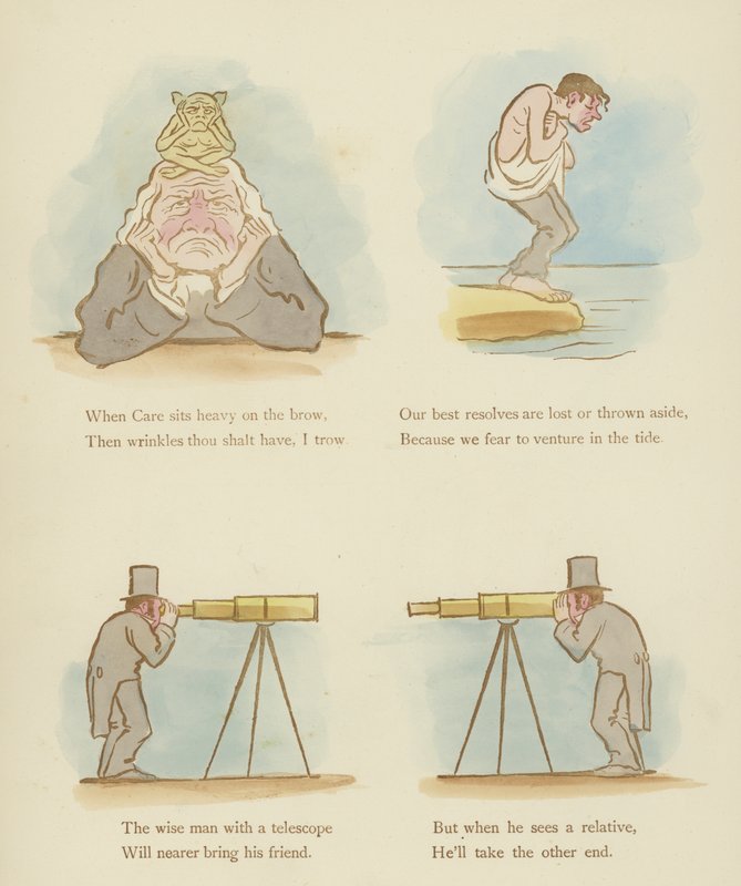 Pagina uit Symbolen en Metaforen door Cynicus door Martin Cynicus Anderson