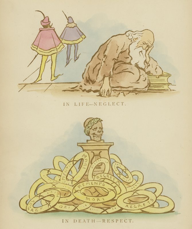 Pagina uit De Satires van Cynicus door Martin Cynicus Anderson