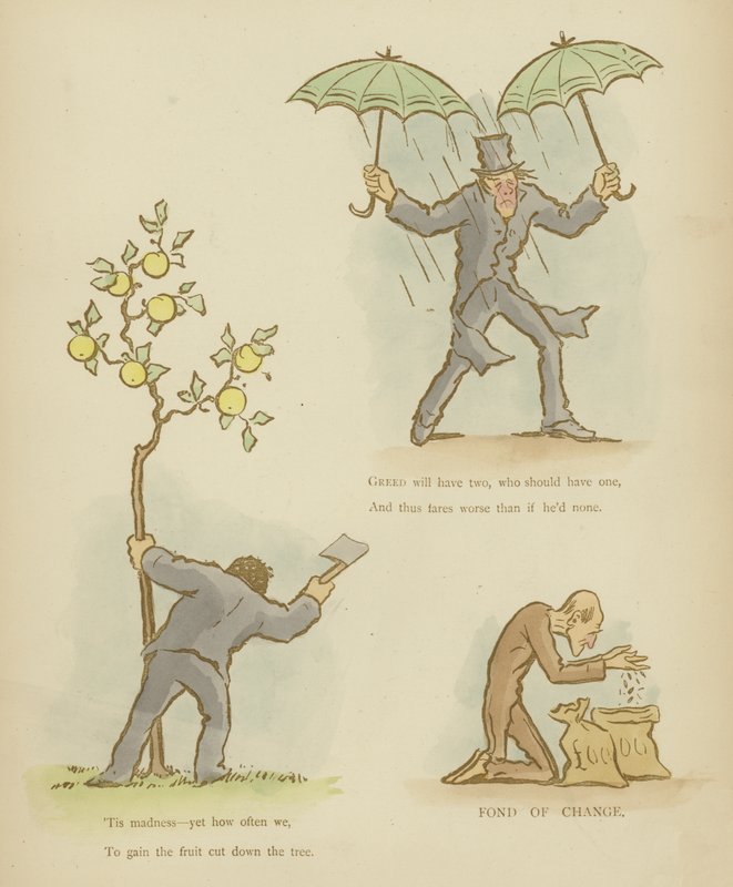 Pagina uit De Satires van Cynicus door Martin Cynicus Anderson