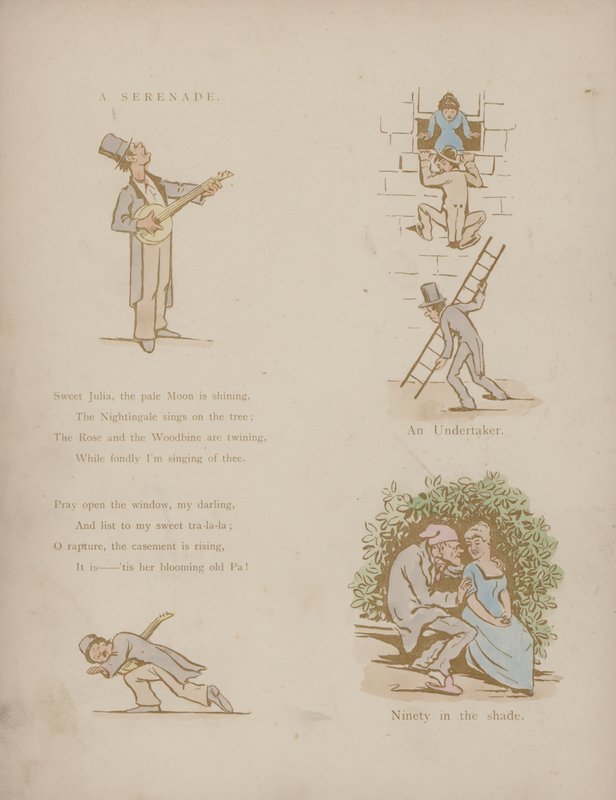 Pagina uit de Humours of Cynicus door Martin  Anderson
