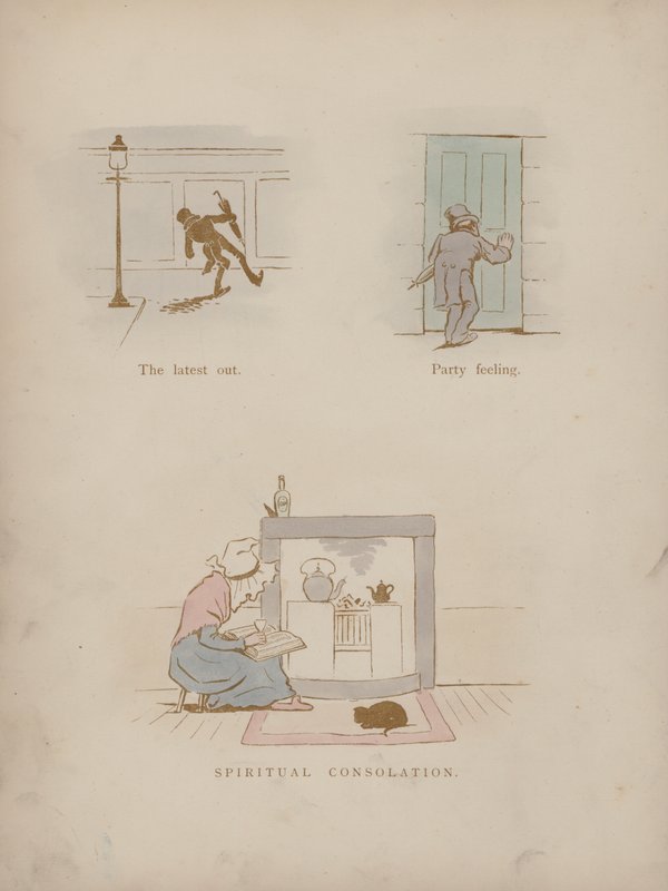 Pagina uit de Humours of Cynicus door Martin  Anderson