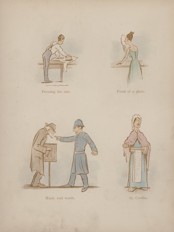 Pagina uit de Humours of Cynicus door Martin  Anderson