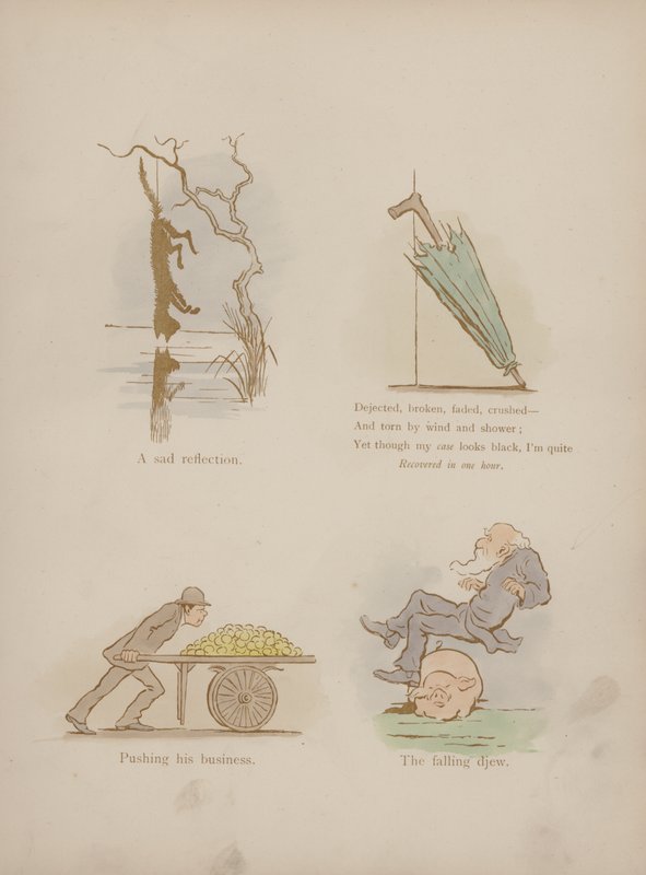Pagina uit de Humours of Cynicus door Martin  Anderson