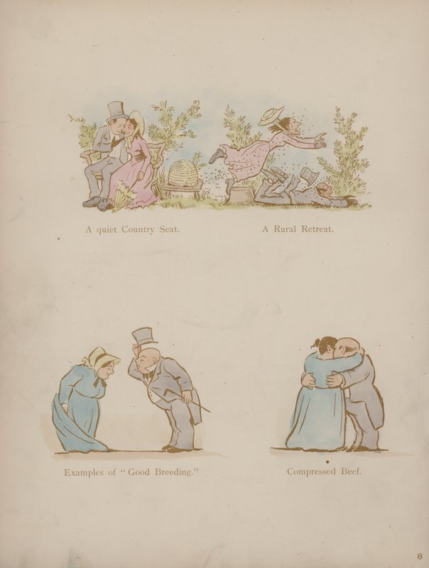 Pagina uit de Humours of Cynicus door Martin  Anderson
