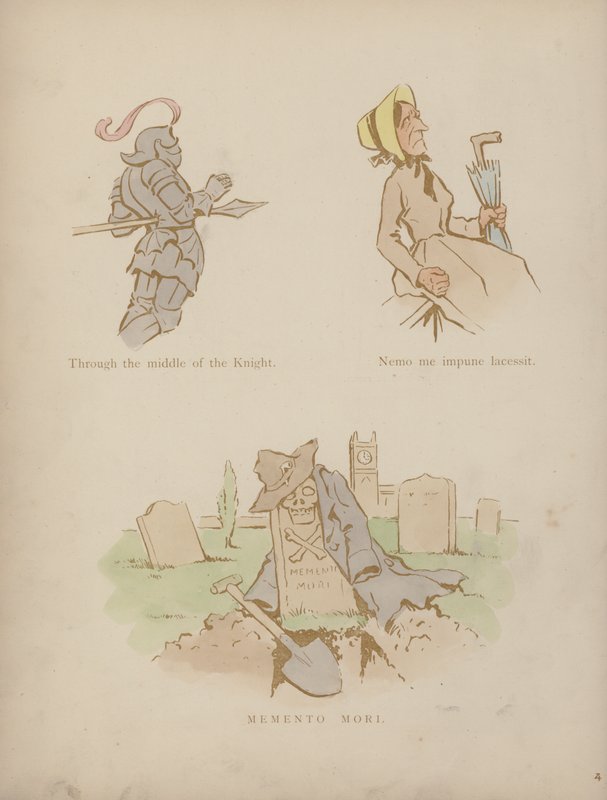 Pagina uit de Humours of Cynicus door Martin  Anderson