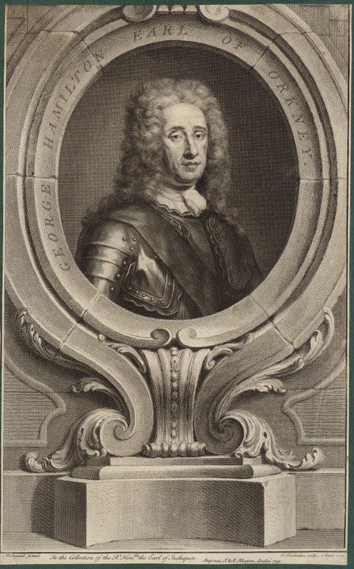 Portret van George Hamilton, Graaf van Orkney door Martin Maingaud